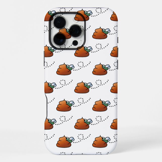 Coque iPhone Brootsch le PooPoo (Verso)