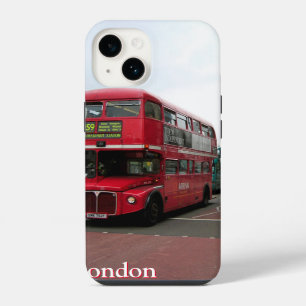 Coque Pour iPhone 14 Bus à impériale personnalisé de Londres