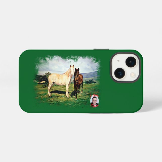 Coque iPhone Caballos (Verso Horizontal)