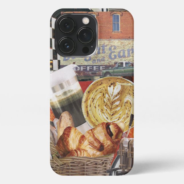 Coque iPhone Café clair et précoce (Verso)