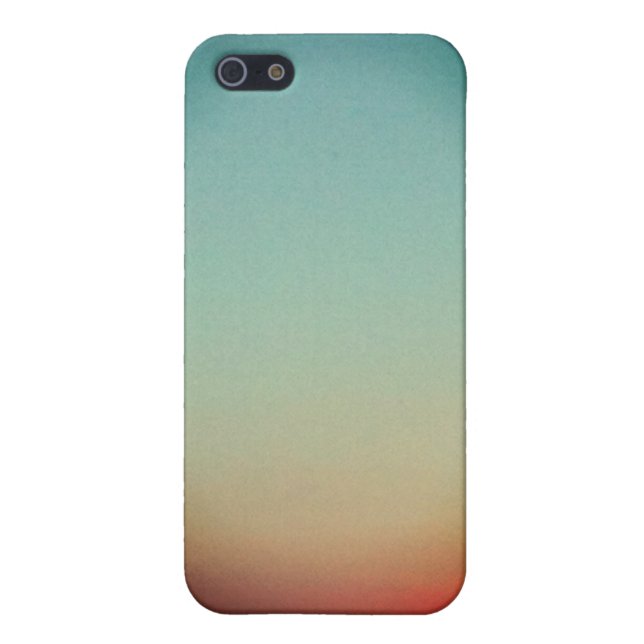 Coque iPhone Caisse bleue et rouge de l'iPhone 5 (Dos)