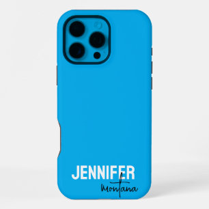 Coque iPhone 16 Pro Max Calligraphie Elegant Plain Ajouter son propre nom