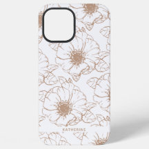 Camel| Schéma floral Boho personnalisé