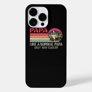 Coque Pour Pour iPhone 14 Pro Max Camping Papa Comme Un Papa Normal Seulement Glaciè