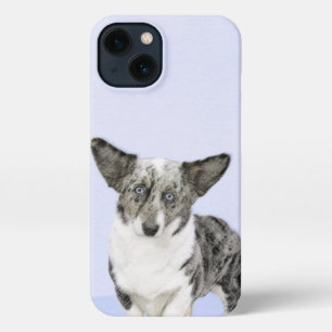 Etui iPhone 13 Cardigan Welsh Corgi Peinture - Art Chien original