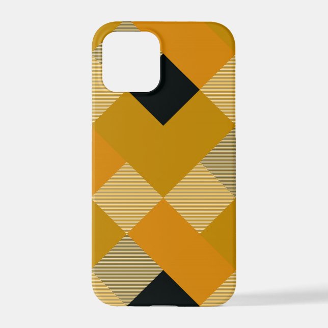 Coque iPhone Carré géométrique Résumé 9 (Verso)