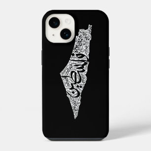 Coque Pour iPhone 14 Carte de la Palestine libre et drapeau du Canada (