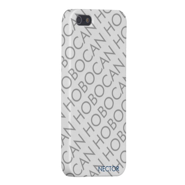 Coque iPhone Cas 5 et 5s fané d'iPhone de Hobocan (Dos Droit)