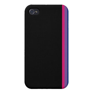 Coque iPhone 4/4S Cas de l'iPhone 4/4S de drapeau de fierté de Bi