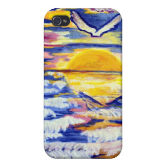Coque iPhone 4 Et 4S Cas de Spéc. de coucher du soleil