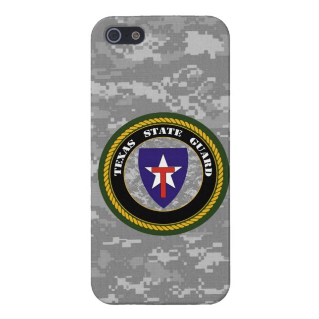 Coque iPhone Cas de téléphone de garde d'état du Texas (Dos)