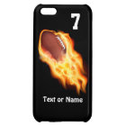 Cas flamboyants frais de l'iPhone 5C du football
