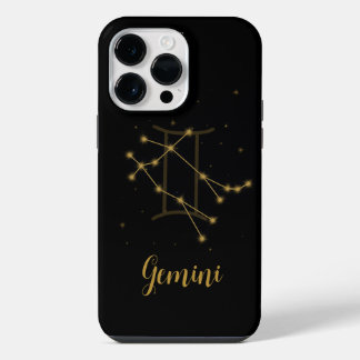 Coque Pour Pour iPhone 14 Pro Max Cas Signe Stellaire | Gémeaux