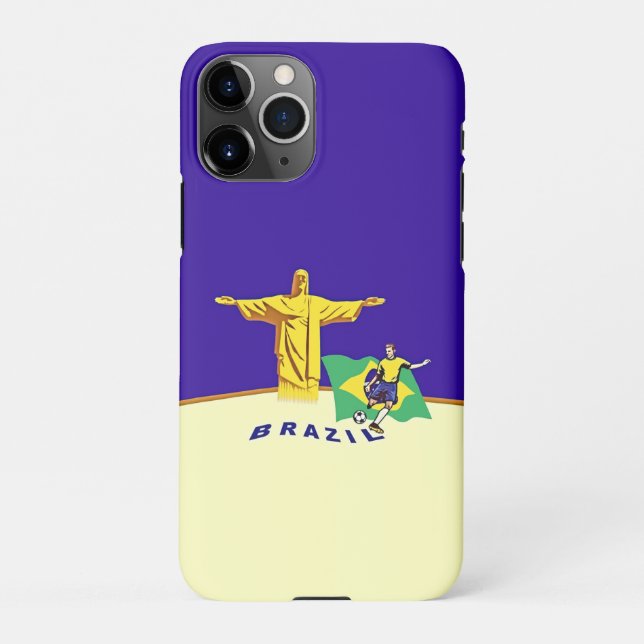 Coque iPhone Cas téléphonique au BRÉSIL (Dos)