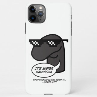 Coque iPhone 11Pro Max Cas téléphonique de M. Wanksock. (sélectionnez vot