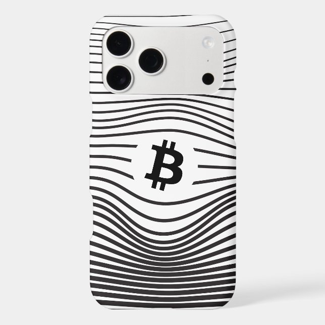 Coque iPhone Case-Mate Bitcoin Force (Blanc) (Verso)