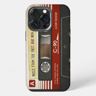 Etui iPhone 13 Pro Cassette audio rétro compact | DJ