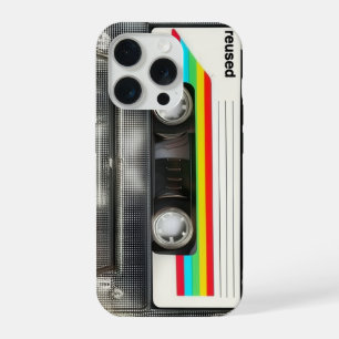 Cassette Audio Transparente Mixtape Rétro Années 8