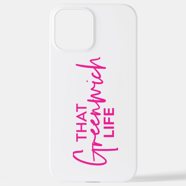 Coque iPhone Ce Coque Greenwich Life iPhone 12 Pro Max (Verso)