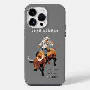 Coque Pour Pour iPhone 14 Pro Max Ce n'est pas mon premier RODEO : Bull rider