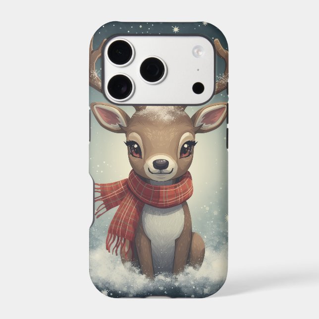 Coque iPhone Cerf Adorable (Verso)