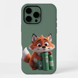 Coque iPhone 16 Pro Max Charge d'alimentation Fox
