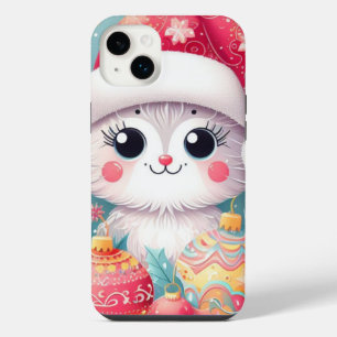 Chat de Noël mignon et coloré