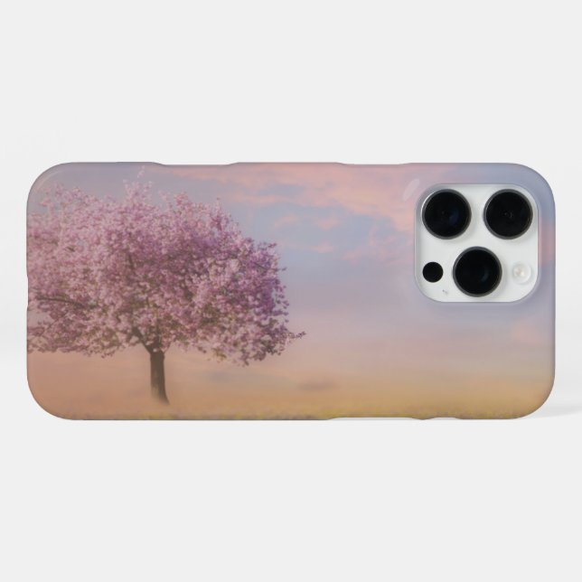 Coque iPhone Cherry Blossom  (Verso Horizontal)