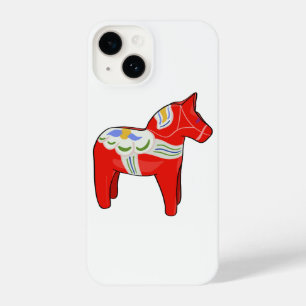 Coque Pour iPhone 14 Cheval dalécarlien