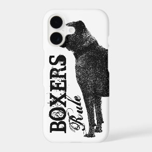Coque iphone chien de boxe