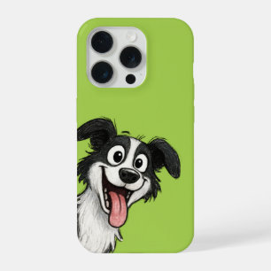 Chien mignon vert citron