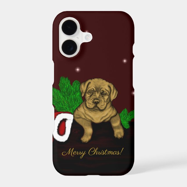 Coque iPhone Chiffre XMas (Verso)