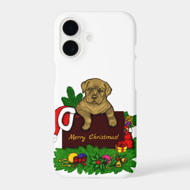 Coque iPhone Chiffre XMas (Verso)