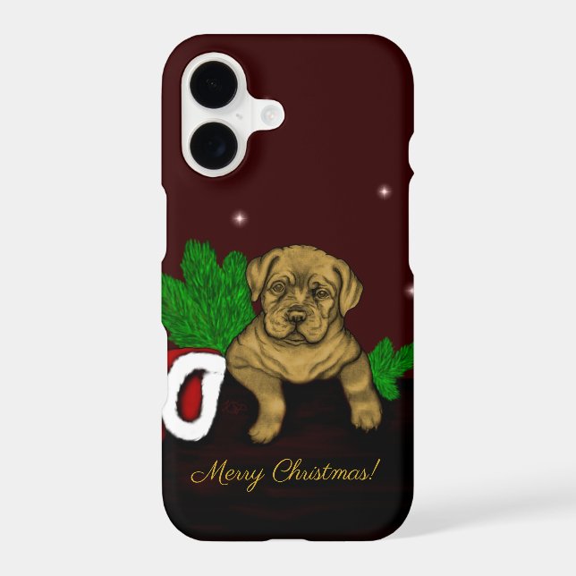 Coque iPhone Chiffre XMas (Verso)