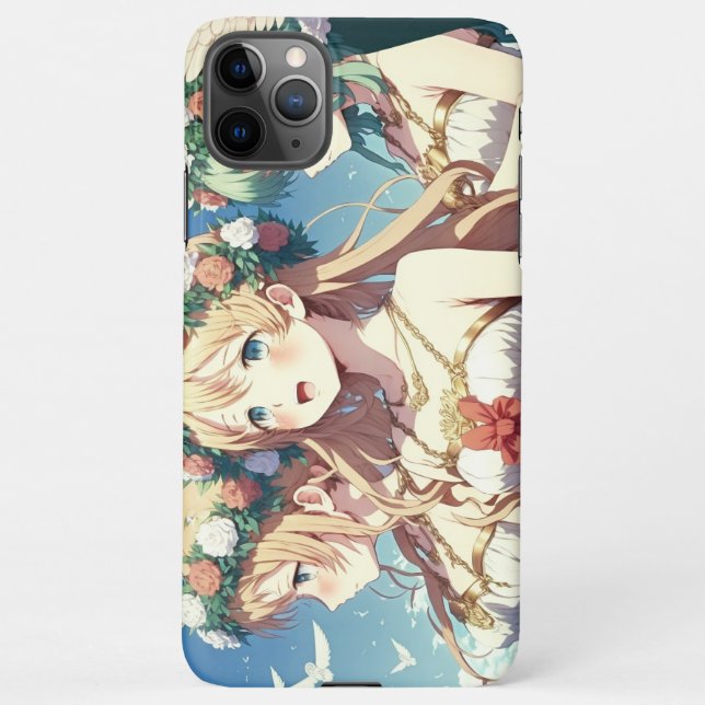 Coque iPhone Choeur d'anime (Dos)