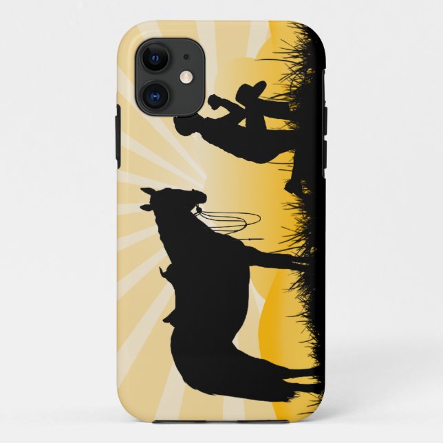 Coque iphone chrétien de cowboy (Dos)