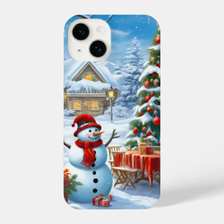 Coque Pour iPhone 14 Christmas phone case