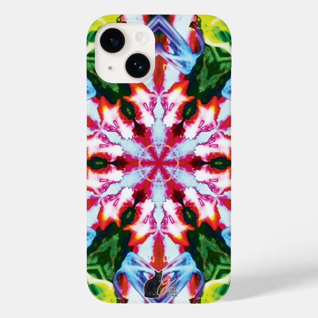 Coque iphone Cilantro Kaleidoscope (Verso)