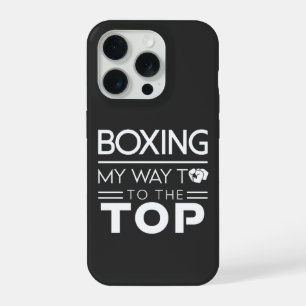 Citation de motivation de boxe en typographie mini