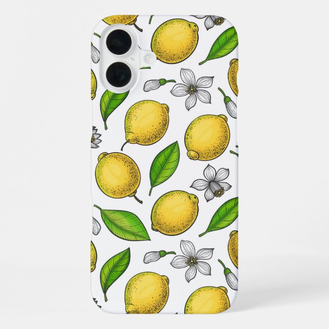 Coque iPhone Citrons (Verso)