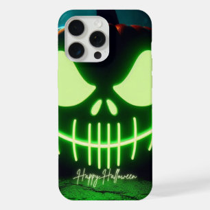 citrouille d'Halloween vert éffrayant