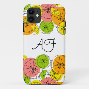 Coque iphone Citrus 'Monogram'