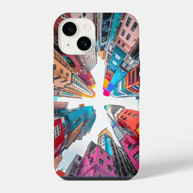 Coque iPhone Cityscape Phone Case tout iphone moderne et dynami (Verso)