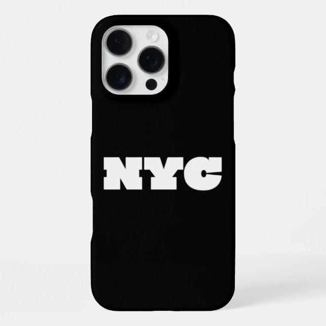 Coque iPhone Classique de NYC (Verso)