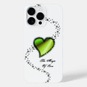 Coque Pour Pour iPhone 14 Pro Max Coeur arc-en-ciel avec étoiles, La magie de l'amou