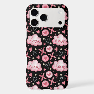 Coque iPhone Cœurs Roses Mignons Amour