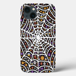 Etui iPhone 13 Collage d'araignée effrayant