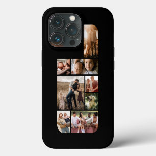 Etui iPhone 13 Pro Collage de 8 photos personnalisé