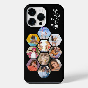 Coque Pour Pour iPhone 14 Pro Max Collage Multi Photo Simple Moderne Personnalisé
