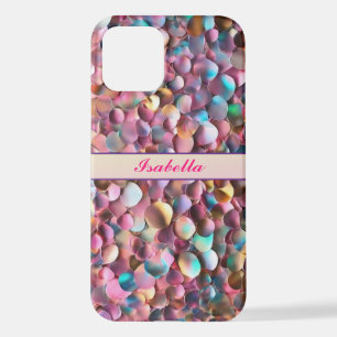 Coque iPhone 12 Collection Holographique Opal Parties scintillant
